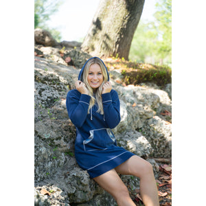 Blue Angel sweatshirt dress