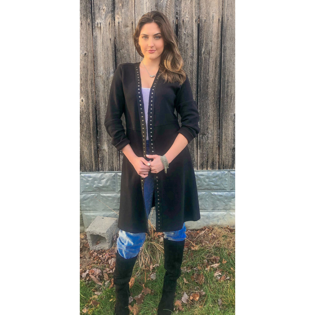 Break Free Black Cardigan