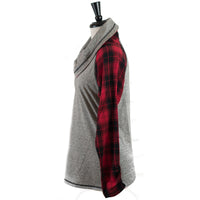 Pretty in plaid tunic