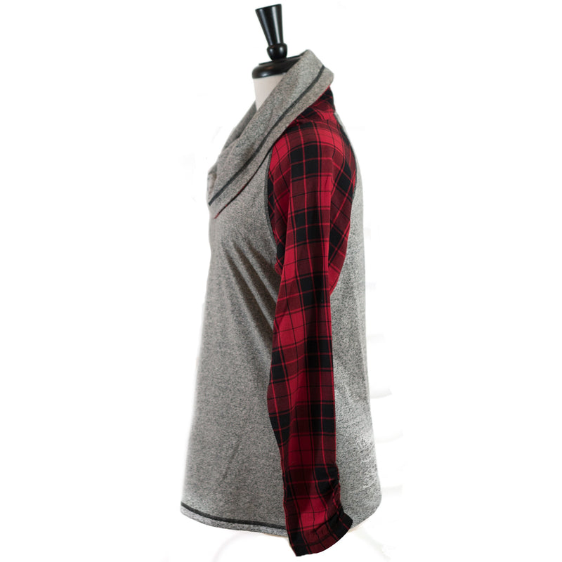 Pretty in plaid tunic
