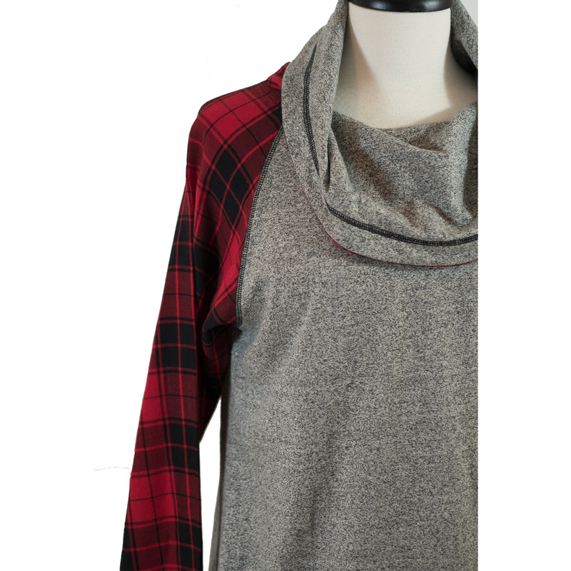 Pretty in plaid tunic