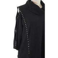 Cozy Chic tunic Black